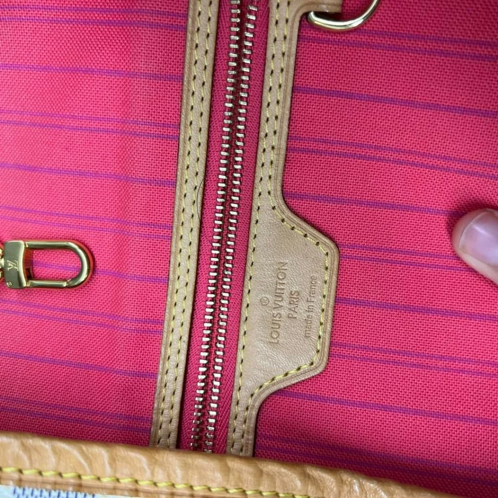 100% Authentic Louis Vuitton Delightful MM Damier Azur Shoulder Bag - Picture 15 of 15